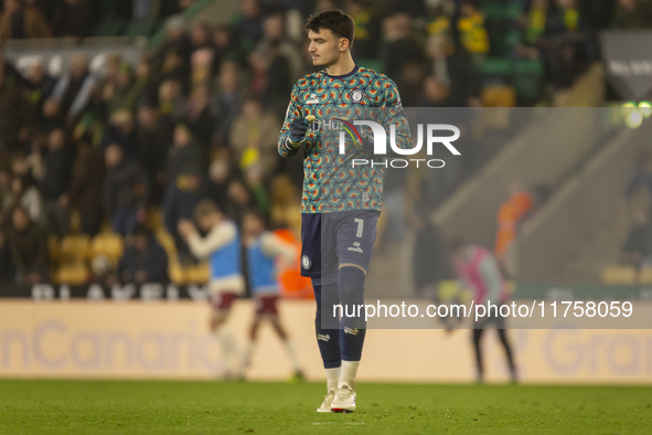 Max O'Leary of Bristol City celebrates their win after the Sky Bet Championship match between Norwich City and Bristol City at Carrow Road i...