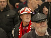 A Bristol City supporter stands after the Sky Bet Championship match between Norwich City and Bristol City at Carrow Road in Norwich, Englan...