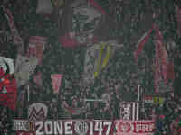  Rb Leipzig fans  during the Bundesliga match between RB Leipzig and Borussia Mönchengladbach at Red Bull arena, Leipzig, Germany on Novembe...