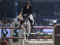 Piergiorgio Bucci rides Kiss Me Fabulesse during the International Winning Round CSI5*-W Trophy No. 5 presented by Crivelli at Jumping Veron...