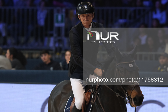 Peder Fredricson rides Alcapone Des Carmille during the International Winning Round CSI5*-W Trophy No. 5 presented by Crivelli at Jumping Ve...