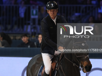 Peder Fredricson rides Alcapone Des Carmille during the International Winning Round CSI5*-W Trophy No. 5 presented by Crivelli at Jumping Ve...