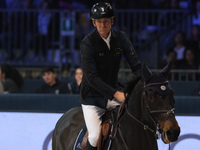 Peder Fredricson rides Alcapone Des Carmille during the International Winning Round CSI5*-W Trophy No. 5 presented by Crivelli at Jumping Ve...