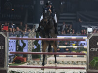 Peder Fredricson rides Alcapone Des Carmille during the International Winning Round CSI5*-W Trophy No. 5 presented by Crivelli at Jumping Ve...