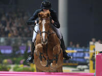 Kevin Staut rides Vida Loca Z during the International Winning Round CSI5*-W Trophy No. 5 presented by Crivelli at Jumping Verona in Verona,...