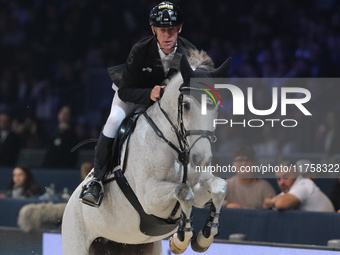 Marcus Ehning rides Flower Girl during the International Winning Round CSI5*-W Trophy No. 5 presented by Crivelli at Jumping Verona in Veron...