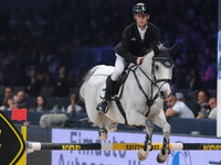 Marcus Ehning rides Flower Girl during the International Winning Round CSI5*-W Trophy No. 5 presented by Crivelli at Jumping Verona in Veron...