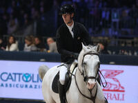 Kevin Jochems rides Casillas Van De Helle during the International Winning Round CSI5*-W Trophy No. 5 presented by Crivelli at Jumping Veron...