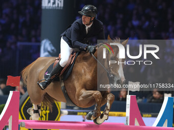 Gregory Cottard rides Gammelgaards Carola during the International Winning Round CSI5*-W Trophy No. 5 presented by Crivelli at Jumping Veron...