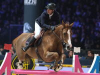 Gregory Cottard rides Gammelgaards Carola during the International Winning Round CSI5*-W Trophy No. 5 presented by Crivelli at Jumping Veron...