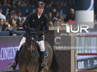 Olivier Philippaerts rides Precious Dwerse Hagen during the International Winning Round CSI5*-W Trophy No. 5 presented by Crivelli at Jumpin...