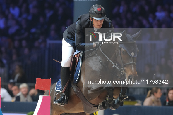 Olivier Philippaerts rides Precious Dwerse Hagen during the International Winning Round CSI5*-W Trophy No. 5 presented by Crivelli at Jumpin...