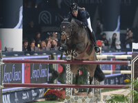 Barbara Schnieper rides Canice during the International Winning Round CSI5*-W Trophy No. 5 presented by Crivelli at Jumping Verona in Verona...