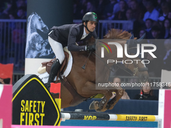 Marlon Modolo Zanotelli rides GB Diamantina during the International Winning Round CSI5*-W Trophy No. 5 presented by Crivelli at Jumping Ver...