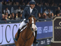 Guido Grimaldi rides Gentleman during the International Winning Round CSI5*-W Trophy No. 5 presented by Crivelli at Jumping Verona in Verona...