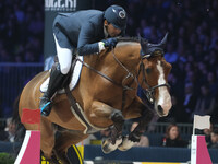 Guido Grimaldi rides Gentleman during the International Winning Round CSI5*-W Trophy No. 5 presented by Crivelli at Jumping Verona in Verona...