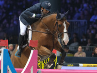 Guido Grimaldi rides Gentleman during the International Winning Round CSI5*-W Trophy No. 5 presented by Crivelli at Jumping Verona in Verona...