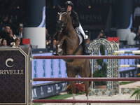 Camilla Bosio rides Kindesth during the International Winning Round CSI5*-W Trophy No. 5 presented by Crivelli at Jumping Verona in Verona,...