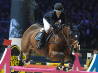 Clara Pezzoli rides Fantasia de Beaufour during the International Winning Round CSI5*-W Trophy No. 5 presented by Crivelli at Jumping Verona...