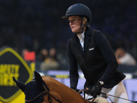 Petronella Andersson rides Castres van de Begijnakker Z during the International Winning Round CSI5*-W Trophy No. 5 presented by Crivelli at...