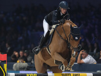 Petronella Andersson rides Castres van de Begijnakker Z during the International Winning Round CSI5*-W Trophy No. 5 presented by Crivelli at...