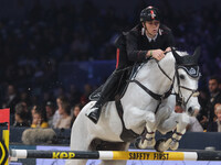 Giacomo Casadei rides Corradiena van Klein Asdonkz during the International Winning Round CSI5*-W Trophy No. 5 presented by Crivelli at Jump...