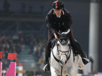 Giacomo Casadei rides Corradiena van Klein Asdonkz during the International Winning Round CSI5*-W Trophy No. 5 presented by Crivelli at Jump...