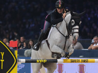 Luca Costa rides Holly del Rilate during the International Winning Round CSI5*-W Trophy No. 5 presented by Crivelli at Jumping Verona in Ver...