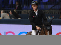 Scott Brash rides Hello Jefferson during the International Winning Round CSI5*-W Trophy No. 5 presented by Crivelli at Jumping Verona in Ver...