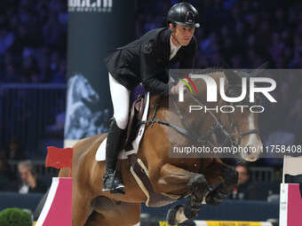 Scott Brash rides Hello Jefferson during the International Winning Round CSI5*-W Trophy No. 5 presented by Crivelli at Jumping Verona in Ver...