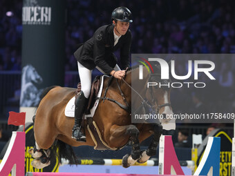 Scott Brash rides Hello Jefferson during the International Winning Round CSI5*-W Trophy No. 5 presented by Crivelli at Jumping Verona in Ver...