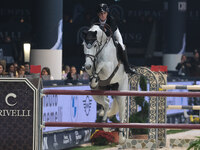 Kyle Timm rides Casino Calvin during the International Winning Round CSI5*-W Trophy No. 5 presented by Crivelli at Jumping Verona in Verona,...