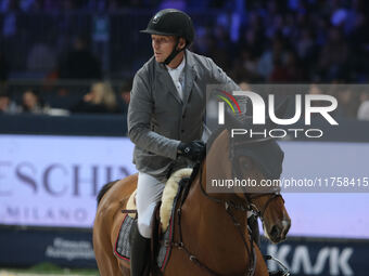 Andreas Schou rides Billy Matador during the International Winning Round CSI5*-W Trophy No. 5 presented by Crivelli at Jumping Verona in Ver...