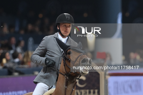 Andreas Schou rides Billy Matador during the International Winning Round CSI5*-W Trophy No. 5 presented by Crivelli at Jumping Verona in Ver...