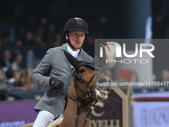 Andreas Schou rides Billy Matador during the International Winning Round CSI5*-W Trophy No. 5 presented by Crivelli at Jumping Verona in Ver...