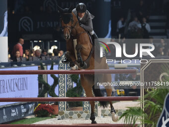 Andreas Schou rides Billy Matador during the International Winning Round CSI5*-W Trophy No. 5 presented by Crivelli at Jumping Verona in Ver...