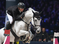 Mark McAuley rides Destinee de Vains during the International Winning Round CSI5*-W Trophy No. 5 presented by Crivelli at Jumping Verona in...