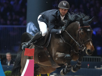 Julien Anquetin rides Flamby des Forets during the International Winning Round CSI5*-W Trophy No. 5 presented by Crivelli at Jumping Verona...