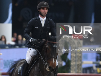 Julien Anquetin rides Flamby des Forets during the International Winning Round CSI5*-W Trophy No. 5 presented by Crivelli at Jumping Verona...