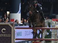 Julien Anquetin rides Flamby des Forets during the International Winning Round CSI5*-W Trophy No. 5 presented by Crivelli at Jumping Verona...