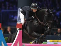 Max Kuhner rides EIC Cooley Jump the Q during the International Winning Round CSI5*-W Trophy No. 5 presented by Crivelli at Jumping Verona i...