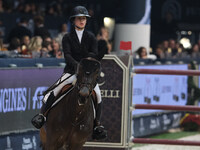 Alessia Arrigo Zazadze rides Dawson during the International Winning Round CSI5*-W Trophy n.5 presented by Crivelli at Jumping Verona in Ver...