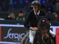 Antoine Ermann rides Odin Van Hanegoor during the International Winning Round CSI5*-W Trophy No. 5 presented by Crivelli at Jumping Verona i...