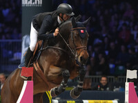 Antoine Ermann rides Odin Van Hanegoor during the International Winning Round CSI5*-W Trophy No. 5 presented by Crivelli at Jumping Verona i...