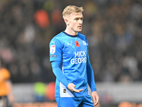 Jack Sparkes (21 Peterborough United) participates in the Sky Bet League 1 match between Peterborough and Cambridge United at London Road in...