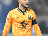 Elias Kachunga (10 Cambridge United) participates in the Sky Bet League 1 match between Peterborough and Cambridge United at London Road in...