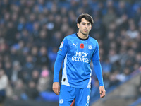 Ryan De Havilland (8 Peterborough United) looks on during the Sky Bet League 1 match between Peterborough and Cambridge United at London Roa...