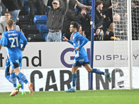 Ryan De Havilland (8 Peterborough United) celebrates after scoring the team's fifth goal during the Sky Bet League 1 match between Peterboro...