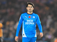 Ryan De Havilland (8 Peterborough United) looks on during the Sky Bet League 1 match between Peterborough and Cambridge United at London Roa...