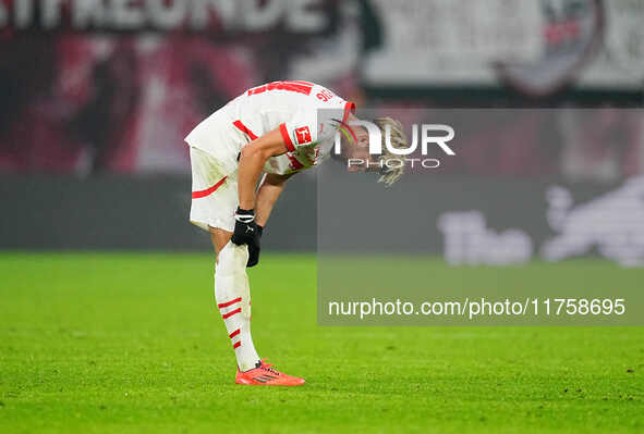 Kevin Kampl of Leipzig  with post game despair during the Bundesliga match between RB Leipzig and Borussia Mönchengladbach at Red Bull arena...